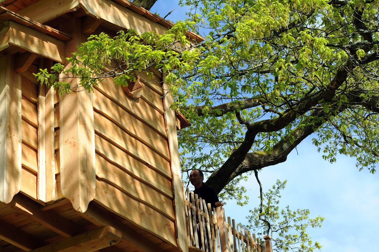 La Cabane du Vieux Chêne Susmiou Extérieur photo