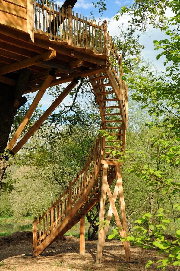 La Cabane du Vieux Chêne Susmiou Extérieur photo