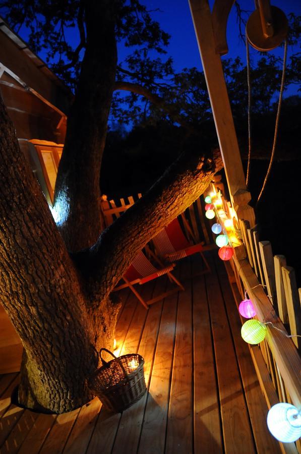 La Cabane du Vieux Chêne Susmiou Extérieur photo