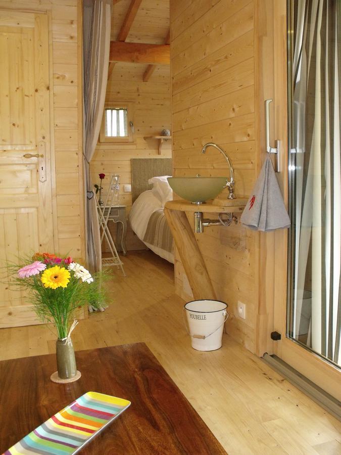 La Cabane du Vieux Chêne Susmiou Extérieur photo