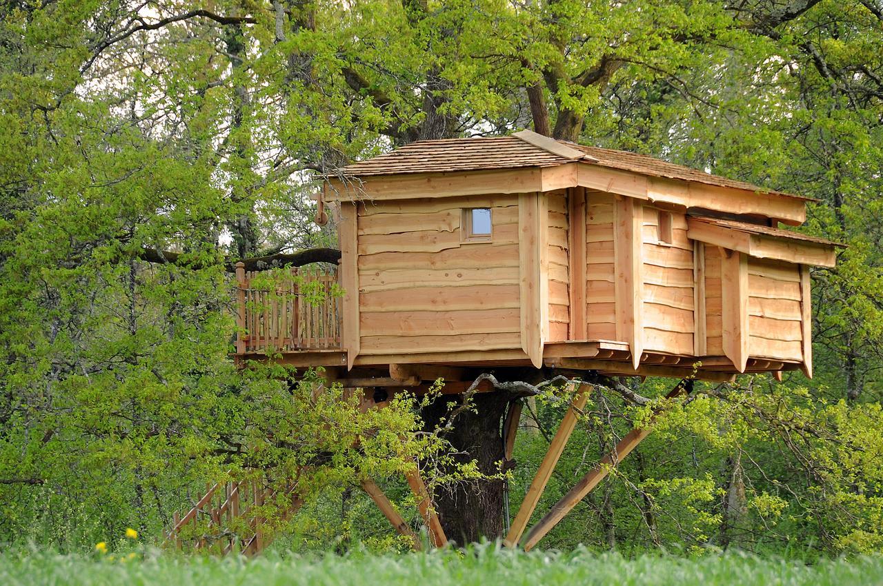 La Cabane du Vieux Chêne Susmiou Extérieur photo